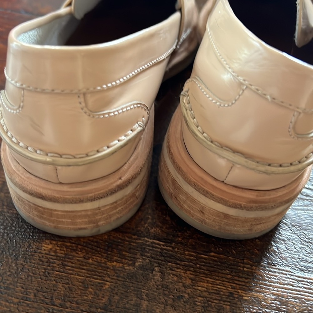 Rag & Bone Cream Loafers - Picture 3 of 4